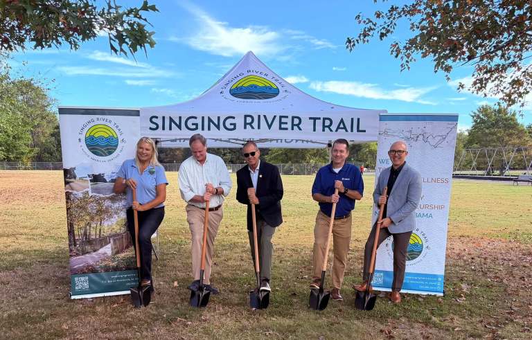 Singing River Trail opens a mile of new trail development Singing River Trail opens a mile of new trail development