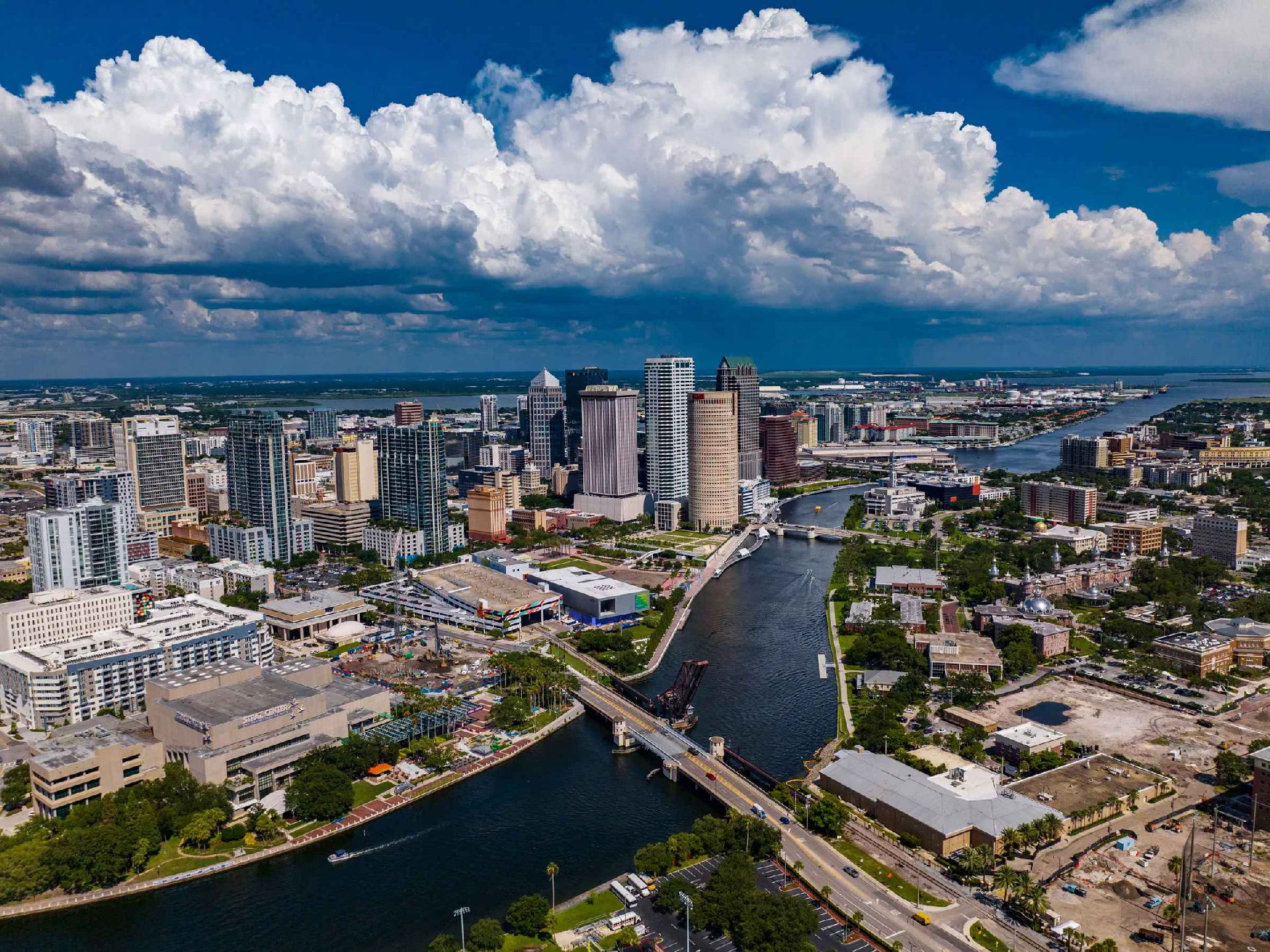 A scenic view of Tampa showcasing its skyline, with lush greenery and waterfront reflecting the vibrant culture of the city. A scenic view of Tampa showcasing its skyline, with lush greenery and waterfront reflecting the vibrant culture of the city.