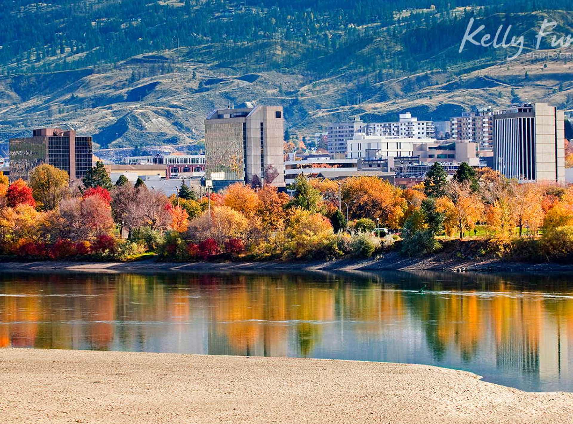 A scenic view of Kamloops showcasing its beautiful landscape and vibrant city life. A scenic view of Kamloops showcasing its beautiful landscape and vibrant city life.