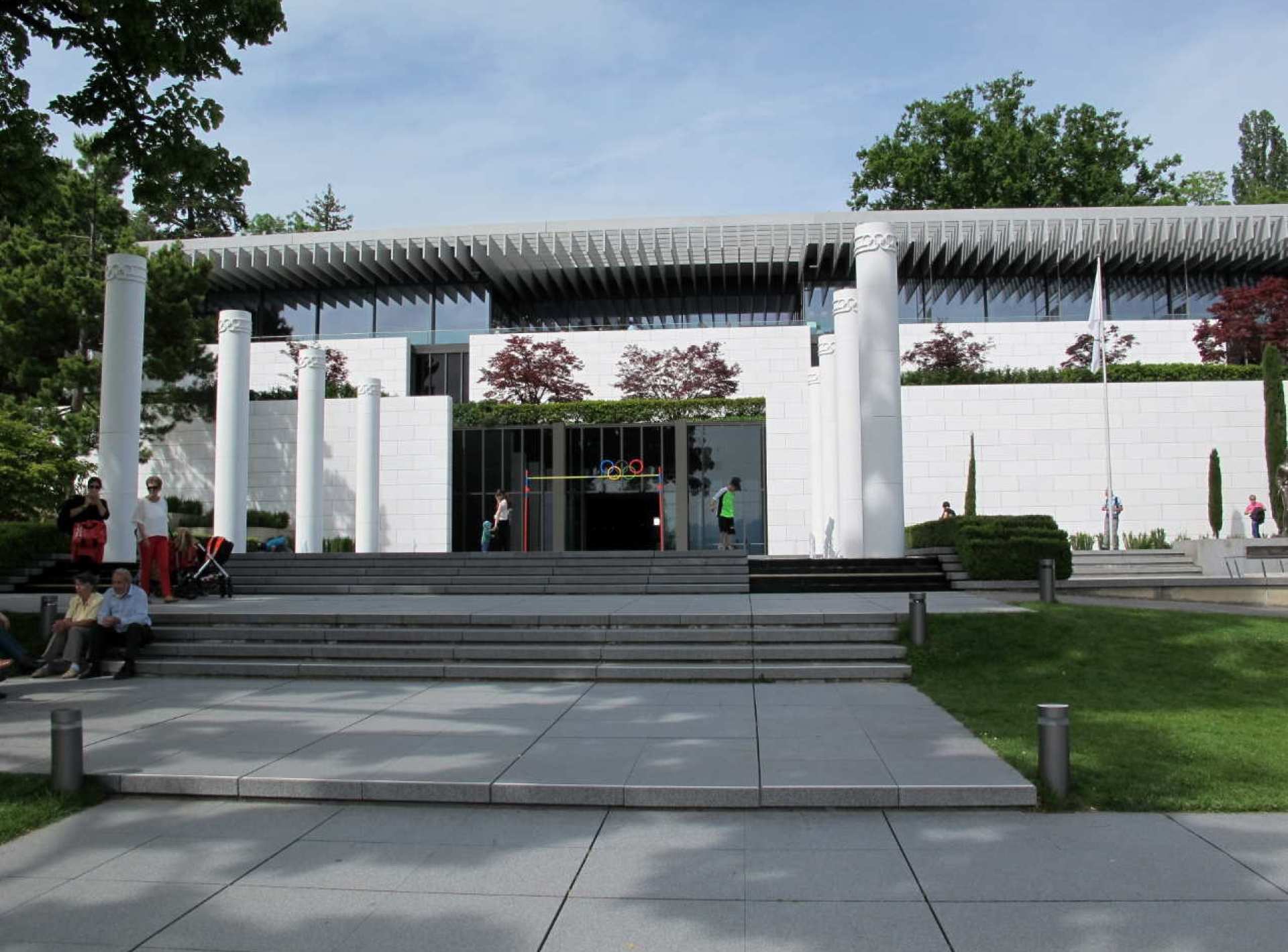 Image of the Olympic Museum in Lausanne, showcasing its modern architecture and scenic surroundings, reflecting the city's rich sports history. Image of the Olympic Museum in Lausanne, showcasing its modern architecture and scenic surroundings, reflecting the city's rich sports history.