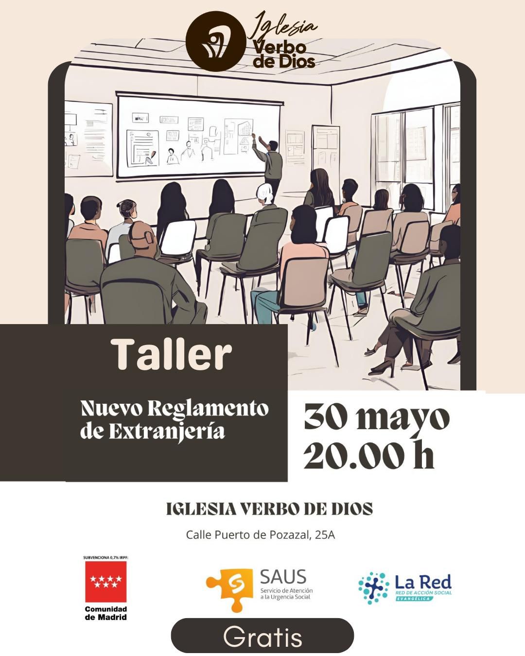 Taller Nuevo Reglamento de Extranjería Taller Nuevo Reglamento de Extranjería