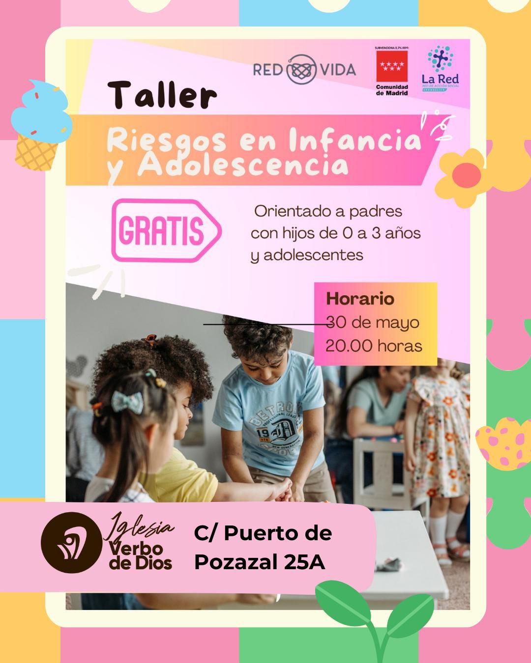 Taller Riesgos en Infancia y Adolescencia Taller Riesgos en Infancia y Adolescencia