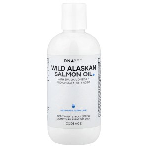 DNA Pet, Wild Alaskan Salmon Oil, For Dogs, 8 fl oz (237 ml) DNA Pet, Wild Alaskan Salmon Oil, For Dogs, 8 fl oz (237 ml)