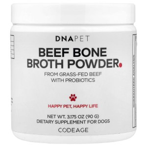 DNA Pet, Beef Bone Broth Powder, For Dogs, 3.175 oz (90 g) DNA Pet, Beef Bone Broth Powder, For Dogs, 3.175 oz (90 g)