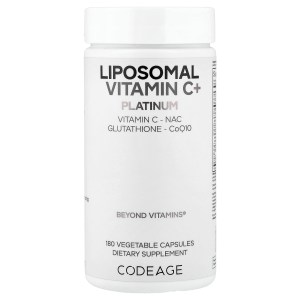 Liposomal Vitamin C+ Platinum, 180 Vegetable Capsules Liposomal Vitamin C+ Platinum, 180 Vegetable Capsules