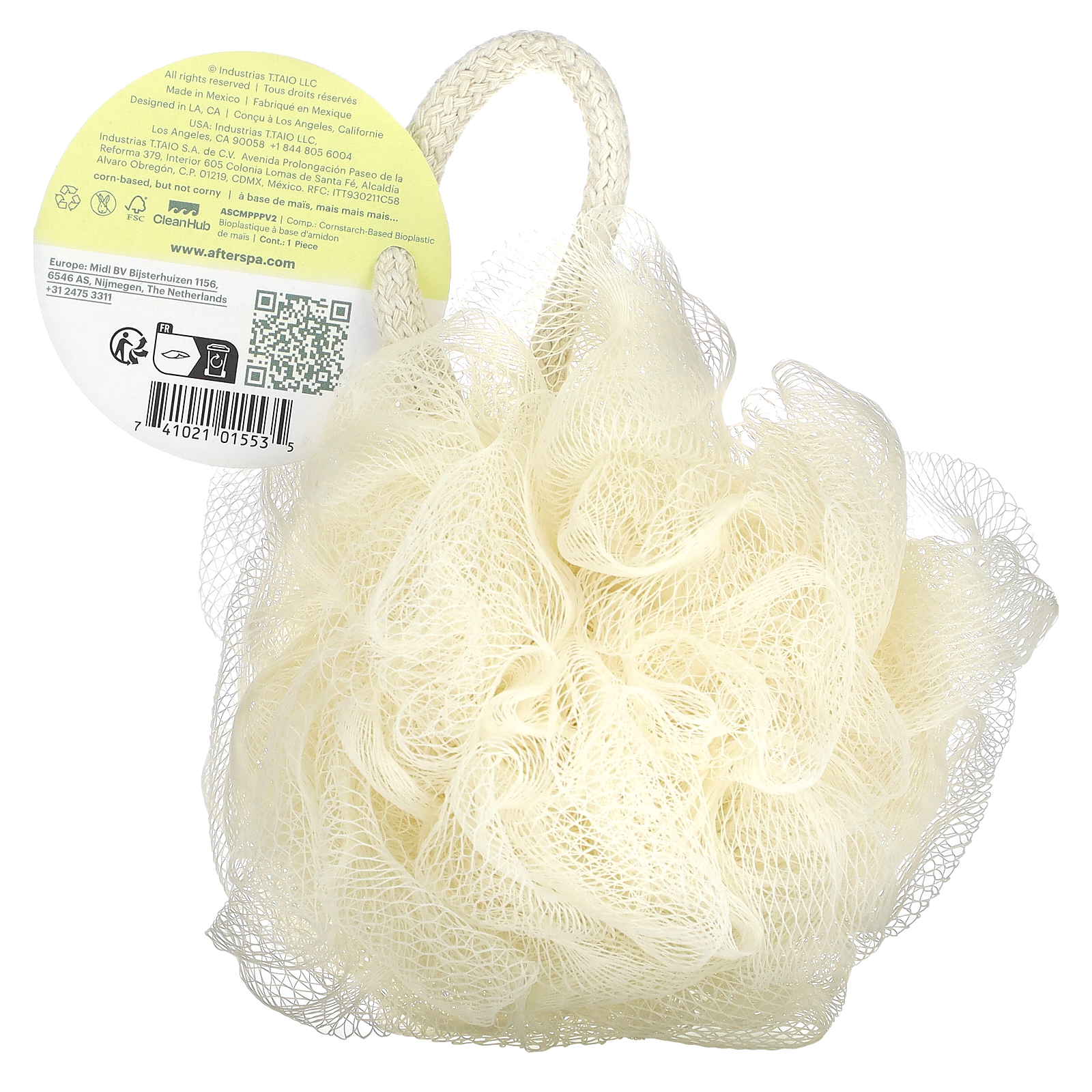 Compostable Mesh Sponge, 1 Sponge