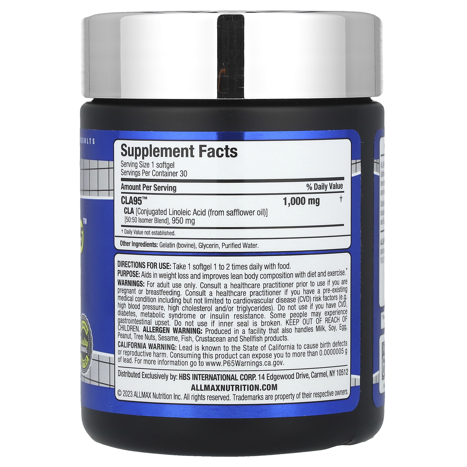 Essentials, CLA95™, 30 Softgels