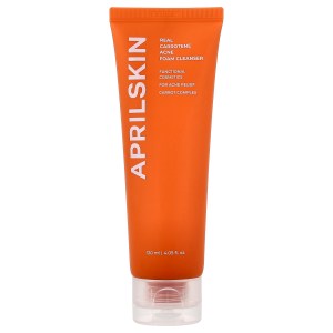 Real Carrotene Acne Foam Cleanser, 4.05 fl oz (120 ml) Real Carrotene Acne Foam Cleanser, 4.05 fl oz (120 ml)