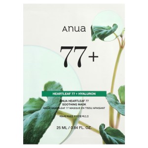 Heartleaf 77 Soothing Beauty Mask, 1 Sheet, 0.84 fl oz (25 ml) Heartleaf 77 Soothing Beauty Mask, 1 Sheet, 0.84 fl oz (25 ml)