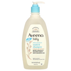Baby, Daily Moisture Wash & Shampoo, Lightly Scented, 18 fl oz (532 ml) Baby, Daily Moisture Wash & Shampoo, Lightly Scented, 18 fl oz (532 ml)
