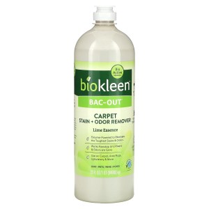 Bac-Out, Carpet Stain + Odor Remover, Lime Essence, 32 fl oz (946 ml) Bac-Out, Carpet Stain + Odor Remover, Lime Essence, 32 fl oz (946 ml)