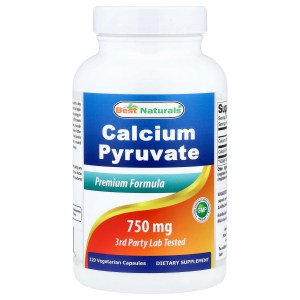 Calcium Pyruvate, 750 mg, 120 Vegetarian Capsules Calcium Pyruvate, 750 mg, 120 Vegetarian Capsules