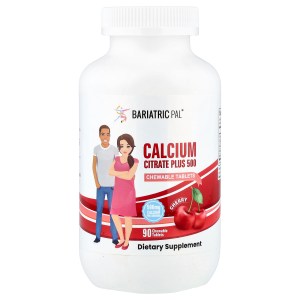Calcium Citrate Plus 500, Cherry , 90 Chewable Tablets Calcium Citrate Plus 500, Cherry , 90 Chewable Tablets