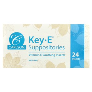 Key-E® Suppositories, 24 Inserts Key-E® Suppositories, 24 Inserts