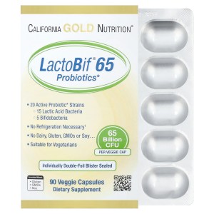 LactoBif® 65 Probiotics, 65 Billion CFU, 90 Veggie Capsules LactoBif® 65 Probiotics, 65 Billion CFU, 90 Veggie Capsules