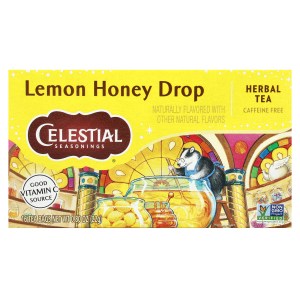Herbal Tea, Lemon Honey Drop, Caffeine Free, 16 Tea Bags, 0.8 oz (22 g) Herbal Tea, Lemon Honey Drop, Caffeine Free, 16 Tea Bags, 0.8 oz (22 g)