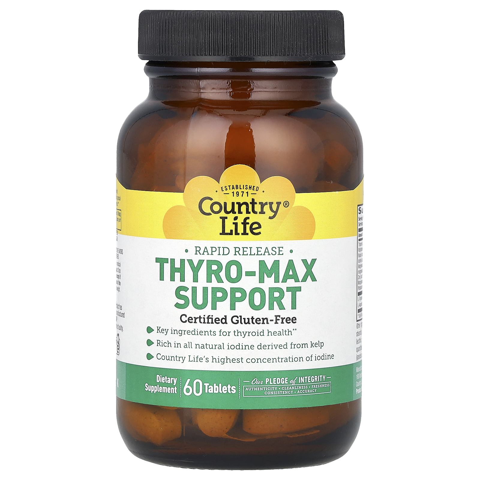 Rapid Release Thyro-Max Support, 60 Tablets