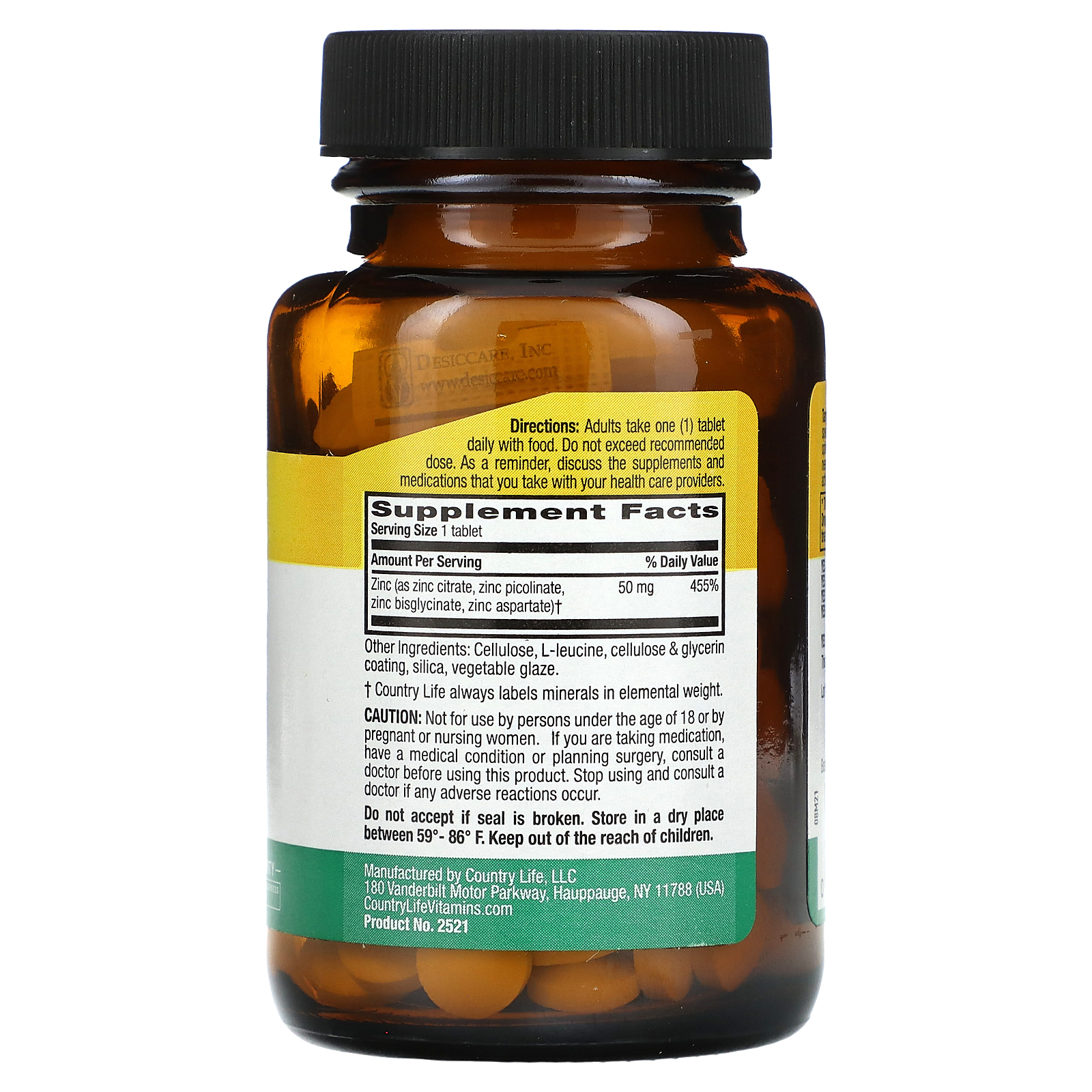 Target-Mins®, Zinc, 50 mg, 180 Tablets