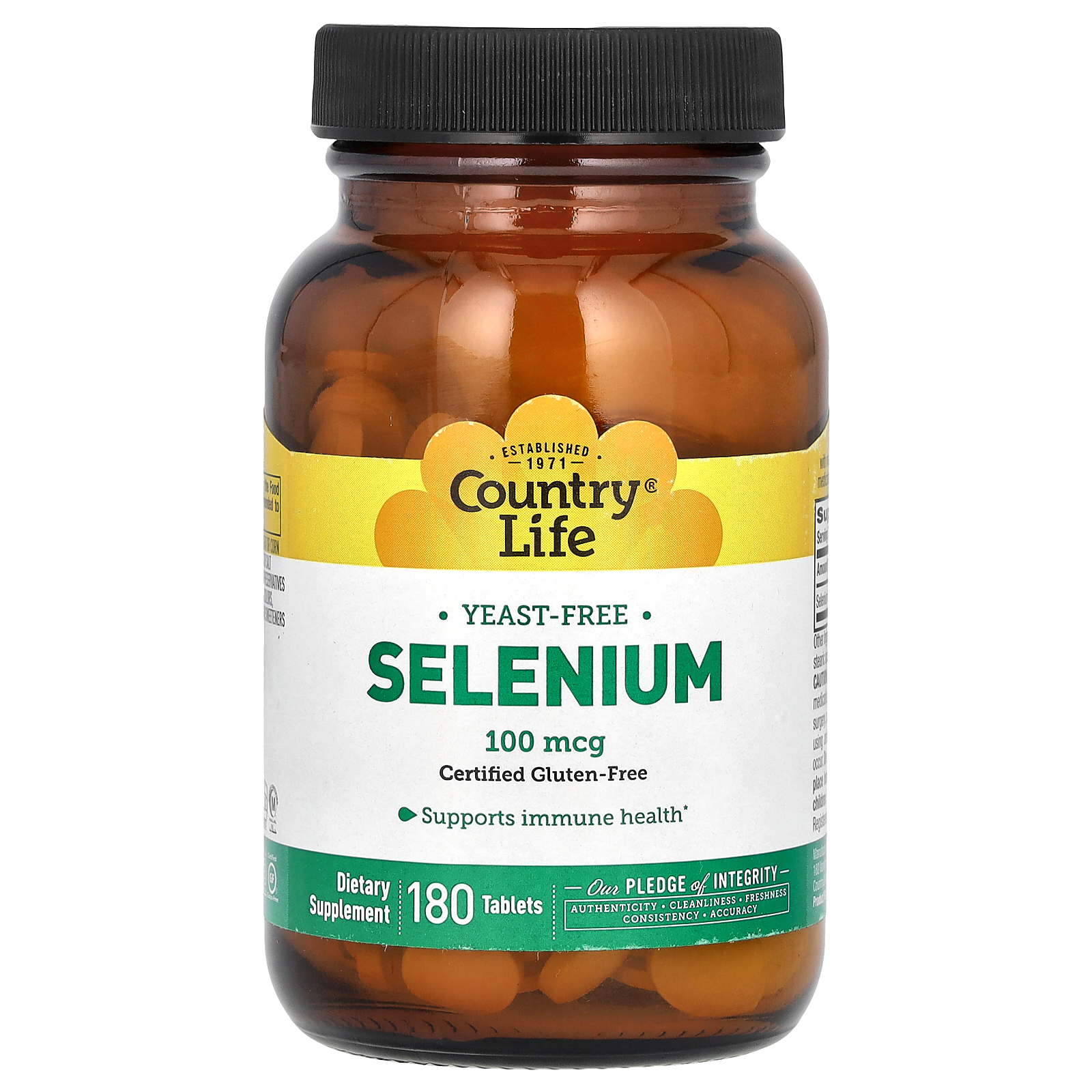 Selenium, 100 mcg, 180 Tablets