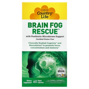 Brain Fog Rescue™, 60 Vegan Capsules Brain Fog Rescue™, 60 Vegan Capsules