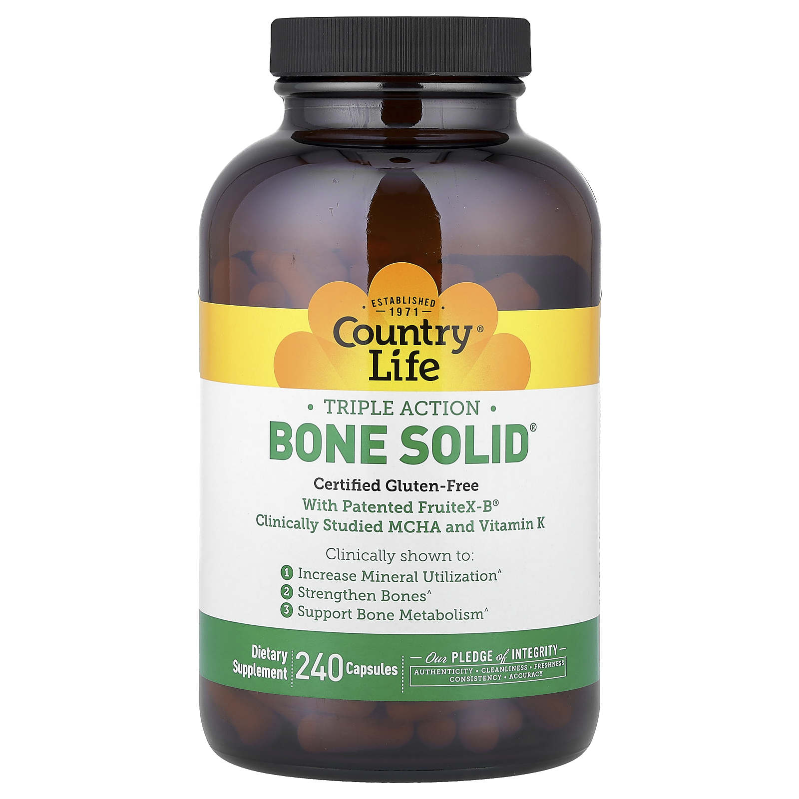 Bone Solid®, 240 Capsules