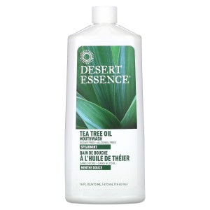 Tea Tree Oil Mouthwash, Spearmint, 16 fl oz (473 ml) Tea Tree Oil Mouthwash, Spearmint, 16 fl oz (473 ml)