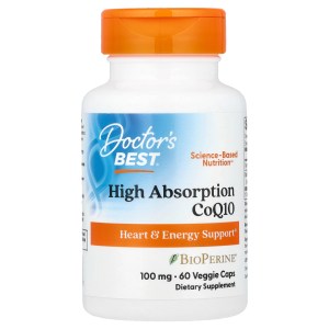 High Absorption CoQ10 , 100 mg, 60 Veggie Caps High Absorption CoQ10 , 100 mg, 60 Veggie Caps