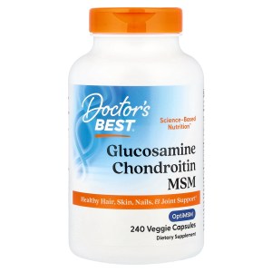 Glucosamine Chondroitin MSM with OptiMSM®, 240 Veggie Capsules Glucosamine Chondroitin MSM with OptiMSM®, 240 Veggie Capsules