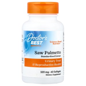 Saw Palmetto, Standardized Extract, 320 mg, 60 Softgels Saw Palmetto, Standardized Extract, 320 mg, 60 Softgels