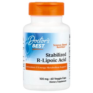 Stabilized R-Lipoic Acid, 100 mg, 60 Veggie Caps Stabilized R-Lipoic Acid, 100 mg, 60 Veggie Caps