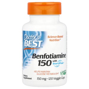 Benfotiamine 150, 150 mg, 120 Veggie Caps Benfotiamine 150, 150 mg, 120 Veggie Caps