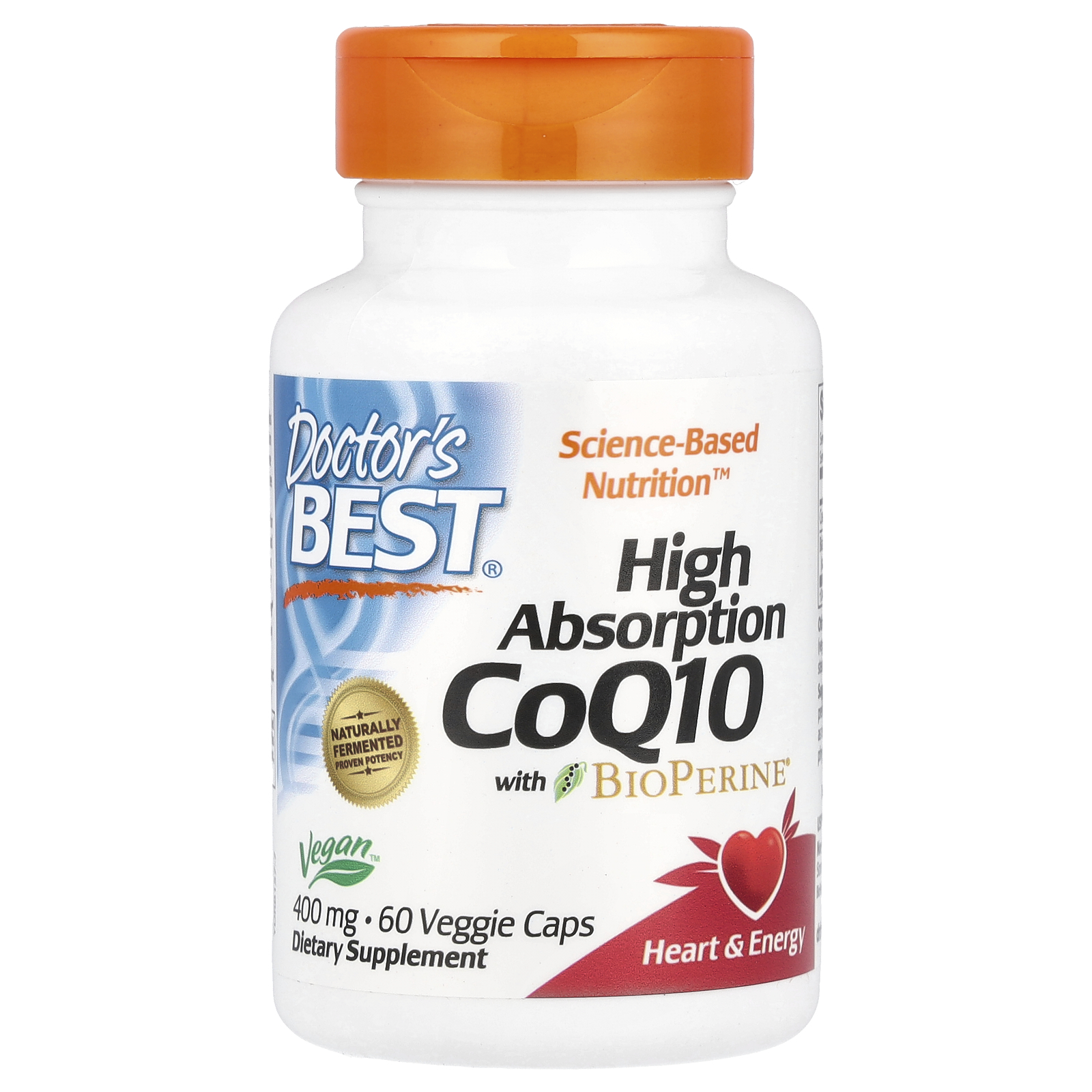 High Absorption CoQ10 with BioPerine®, 60 Veggie Caps