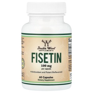 Fisetin, 100 mg, 60 Capsules Fisetin, 100 mg, 60 Capsules