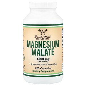 Magnesium Malate, 420 Capsules (500 mg per Capsule) Magnesium Malate, 420 Capsules (500 mg per Capsule)