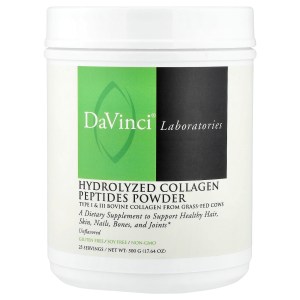 Hydrolyzed Collagen Peptides Powder, Unflavored, 17.64 oz (500 g) Hydrolyzed Collagen Peptides Powder, Unflavored, 17.64 oz (500 g)
