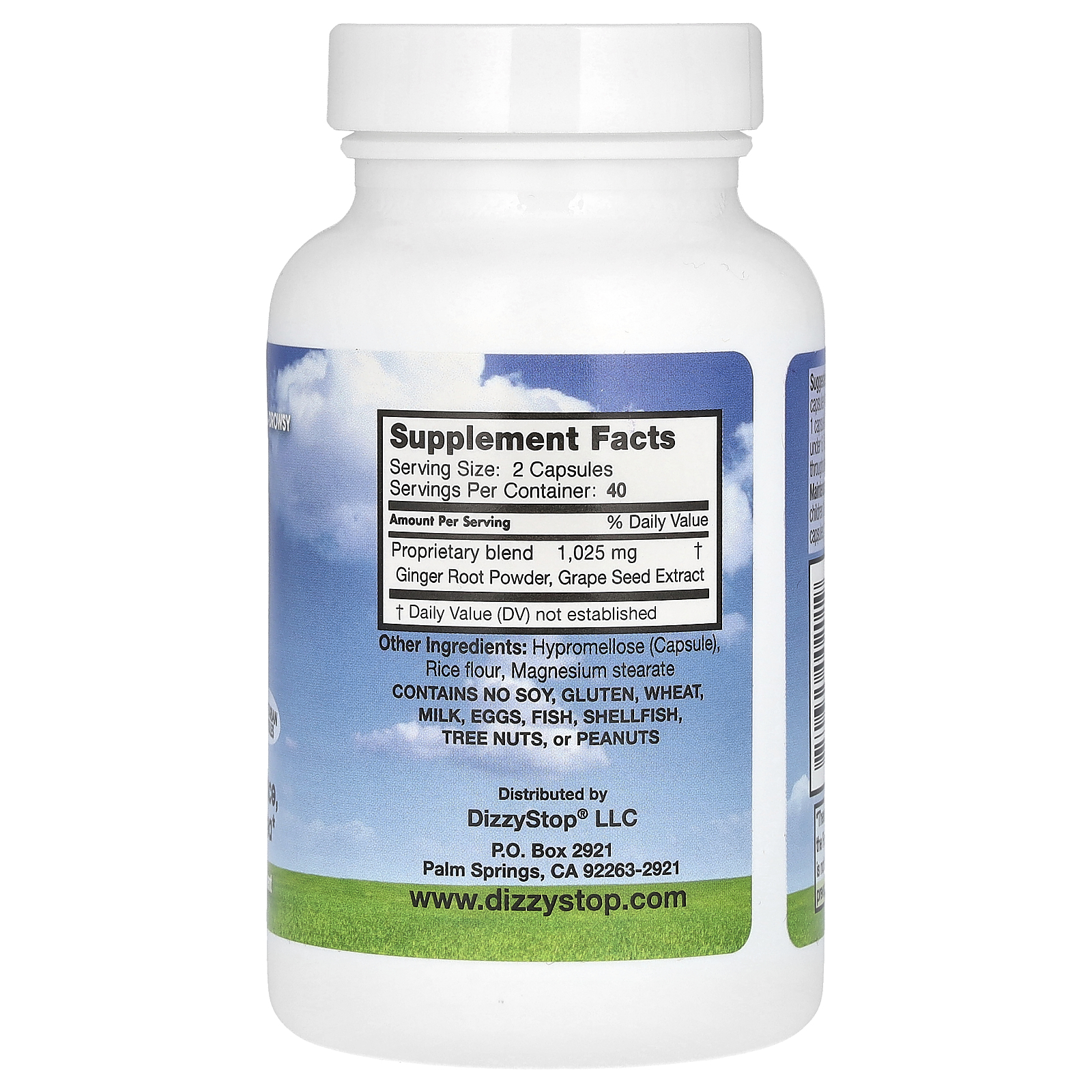 Dizzy Stop Control, 80 Capsules