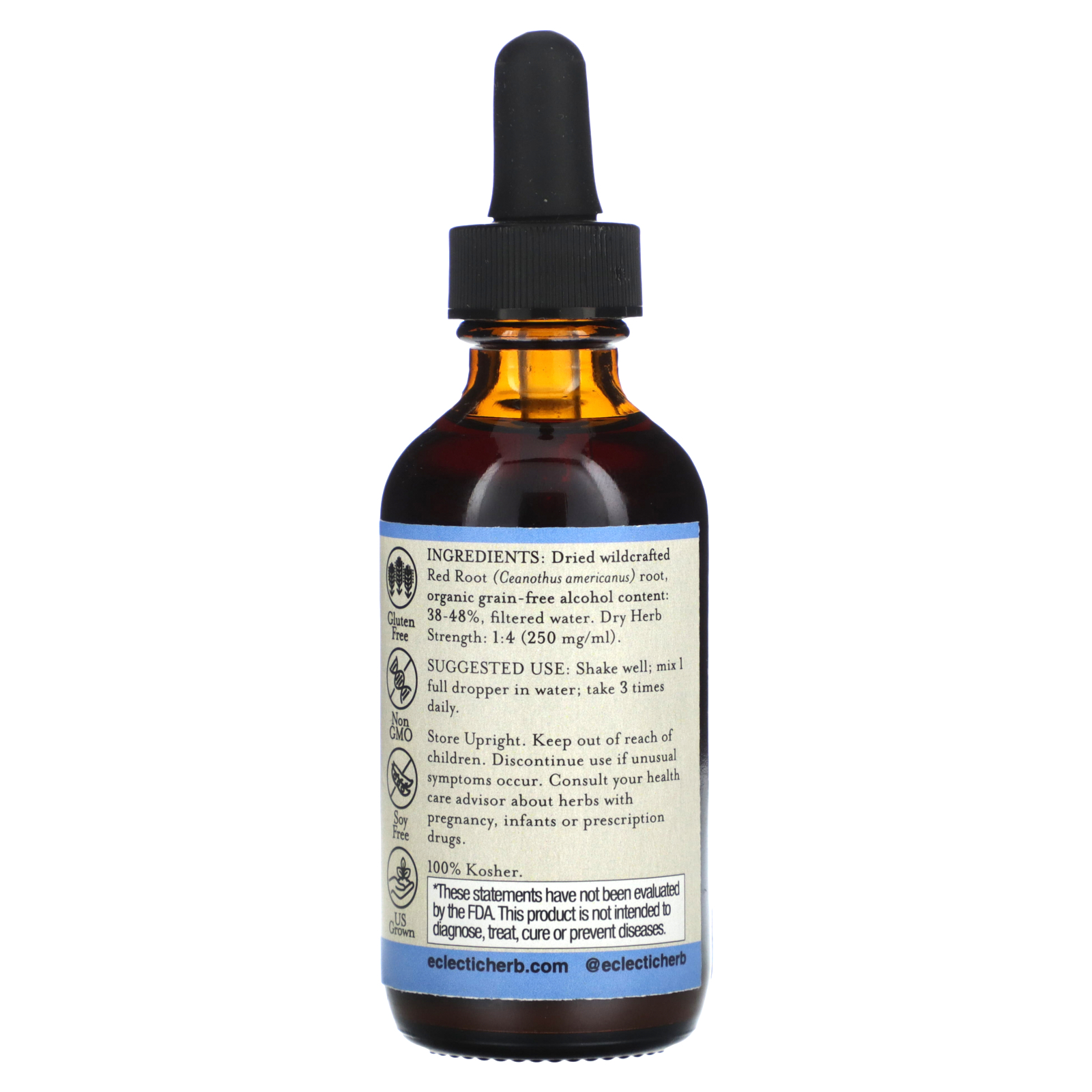 Red Root Extract, Lymph & Immune Support, 2 fl oz (60 ml)