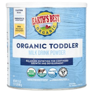 Organic Toddler Milk Drink Powder, 1 Year & Up, 21 oz (595 g) Organic Toddler Milk Drink Powder, 1 Year & Up, 21 oz (595 g)