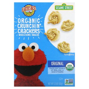Organic Crunchin’ Crackers, 2+ Years, Original, 5.3 oz (150 g) Organic Crunchin’ Crackers, 2+ Years, Original, 5.3 oz (150 g)
