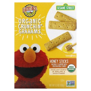 Organic Crunchin’ Grahams®, 2+ Years, Honey Sticks, 5.3 oz (150 g) Organic Crunchin’ Grahams®, 2+ Years, Honey Sticks, 5.3 oz (150 g)