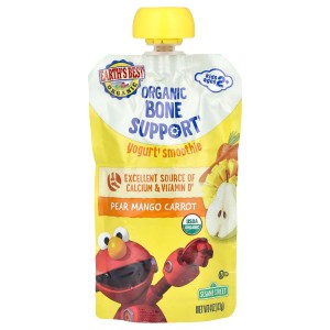 Organic Bone Support Yogurt Smoothie, Ages 2+, Pear Mango Carrot, 4 oz (113 g) Organic Bone Support Yogurt Smoothie, Ages 2+, Pear Mango Carrot, 4 oz (113 g)