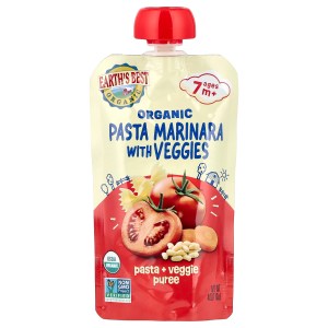 Organic Pasta + Veggie Puree, Ages 7+ Months, Marinara with Veggies, 4 oz (113 g) Organic Pasta + Veggie Puree, Ages 7+ Months, Marinara with Veggies, 4 oz (113 g)