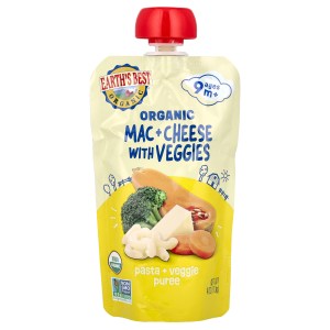 Organic Pasta + Veggie Puree, Ages 9+ Months, Mac & Cheese With Veggies, 4 oz (113 g) Organic Pasta + Veggie Puree, Ages 9+ Months, Mac & Cheese With Veggies, 4 oz (113 g)