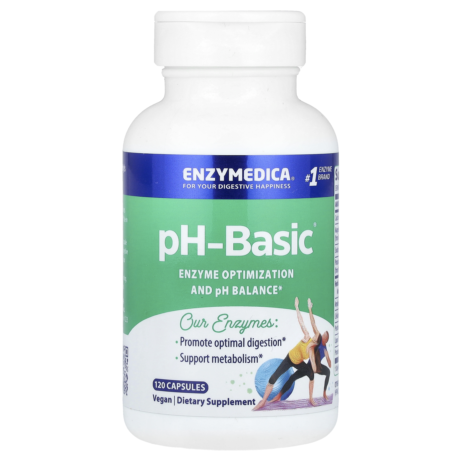 pH-Basic, 120  Capsules