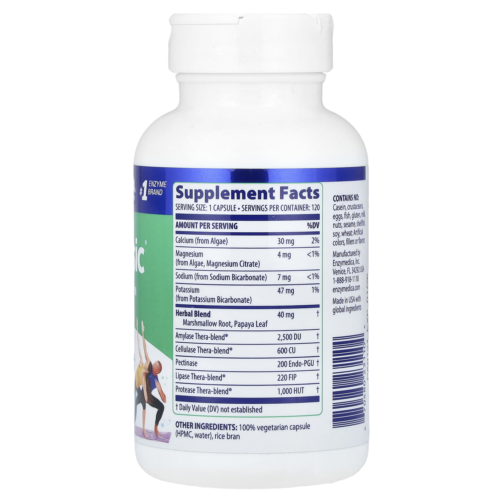 pH-Basic, 120  Capsules