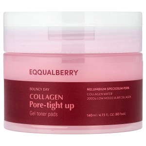 Bouncy Day, Collagen Pore-Tight Up, Gel Toner Pads, 60 Pads Bouncy Day, Collagen Pore-Tight Up, Gel Toner Pads, 60 Pads