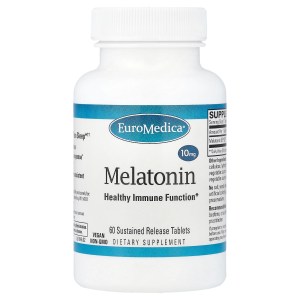 Melatonin, 10 mg, 60 Sustained Release Tablets Melatonin, 10 mg, 60 Sustained Release Tablets