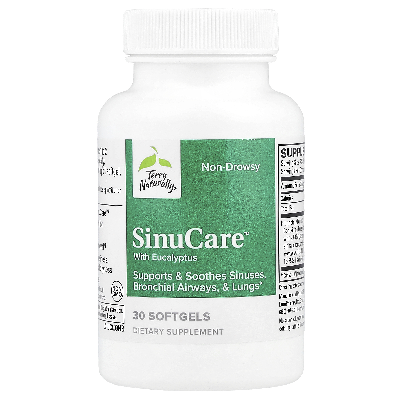 SinuCare™ with Eucalyptus, 30 Softgels