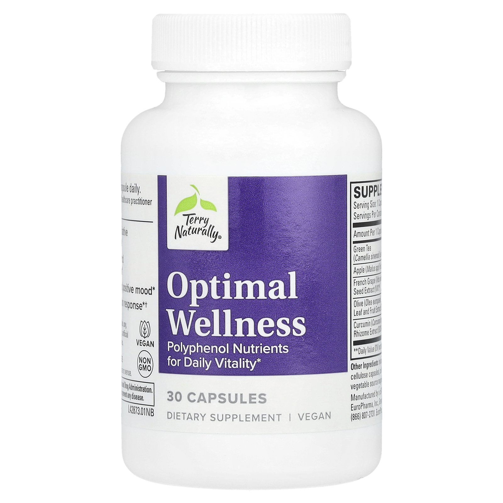 Optimal Wellness, 30 Capsules