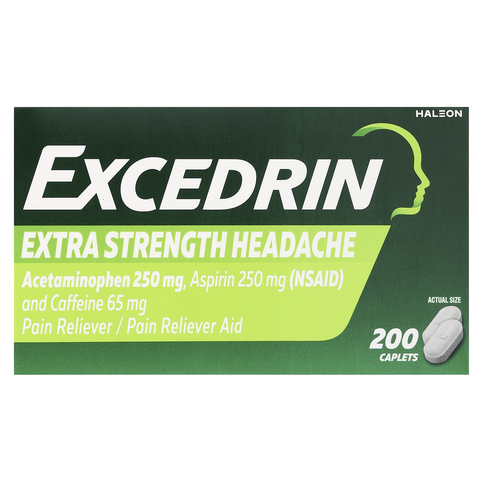Headache, 200 Caplets